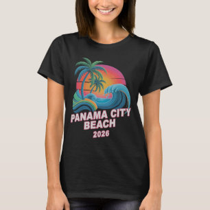 Vintage panama city beach 2026 vacay travel T-Shirt