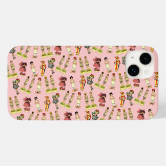 Vintage Paper Dolls Case-Mate iPhone 14 Plus Case