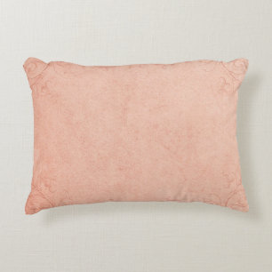 Vintage paper frame ornament accent pillow