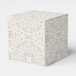 Vintage paper lace favor box