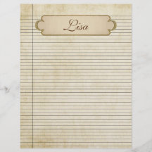Vintage Paper Lines
