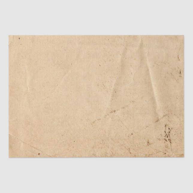 Vintage Paper Look Tissue Paper (Front)