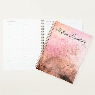 "Vintage Paper" Personalized Planner