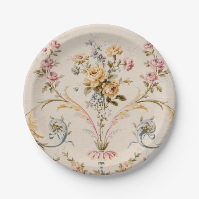 Vintage  paper plate (Front)