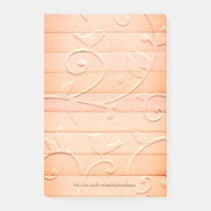 Vintage Paper Strips Design - Post-it Note Pad