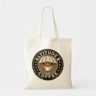 Vintage Parachute & Coffee Tote Bag