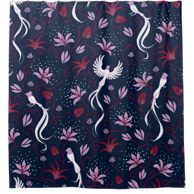 vintage paradise bird seamless repeating pattern b (Front)
