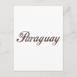 Vintage Paraguay Postcard