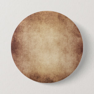 Vintage Parchment Antique Paper Background Custom 3 Inch Round Button