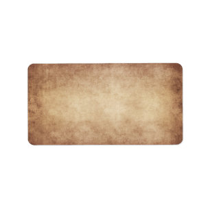 Vintage Parchment Antique Paper Background Custom Label