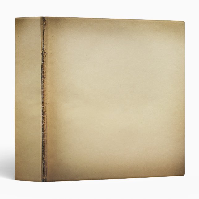 Vintage Parchment Binder (Front/Spine)