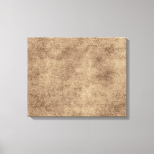 Vintage Parchment or Paper Background Customized Canvas Print