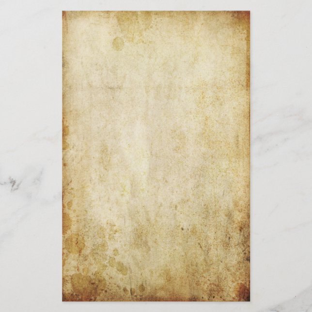 Vintage Parchment Stationery (Front)