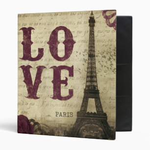 Vintage Paris Binder