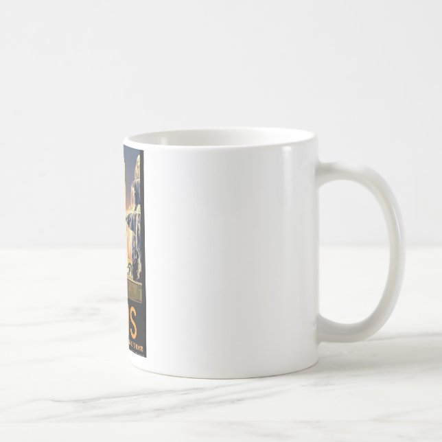 Vintage Paris Coffee Mug (Right)