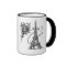 Vintage Paris Eiffel Tower coffee mug