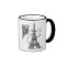Vintage Paris Eiffel Tower coffee mug