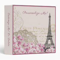 Vintage Paris Eiffel Tower Travel Vacation Trip