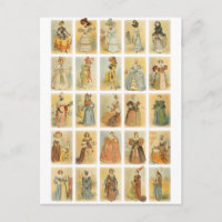 Vintage Paris Fashion (middle ages to 19th century