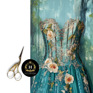 Vintage Paris France Mannequin Fashion  Decoupage  Tissue Paper