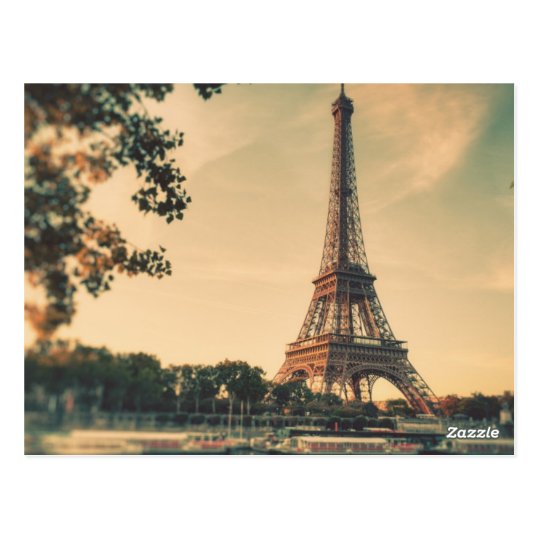 Vintage Paris France Postcard