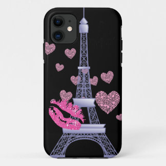 vintage Paris love Eiffel tower iphone 5 case