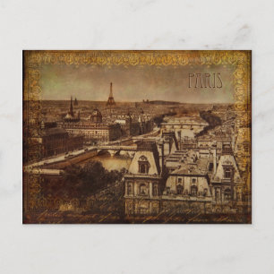 Vintage Paris Postcard