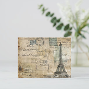 Vintage Paris  Postcard