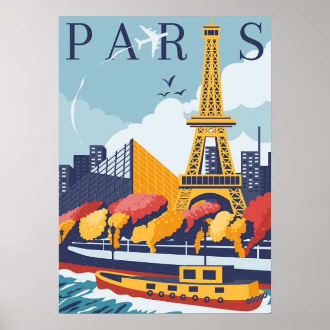 Vintage Paris Poster (Front)