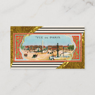 Vintage Paris Poster Business Card
