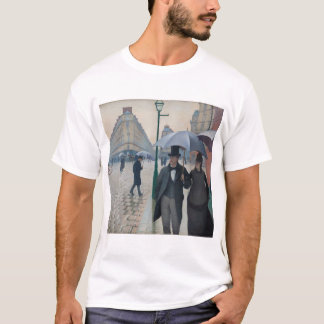 Vintage Paris Street on a Rainy Day T-Shirt