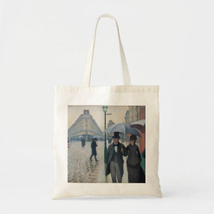 Vintage Paris Street on a Rainy Day Tote Bag
