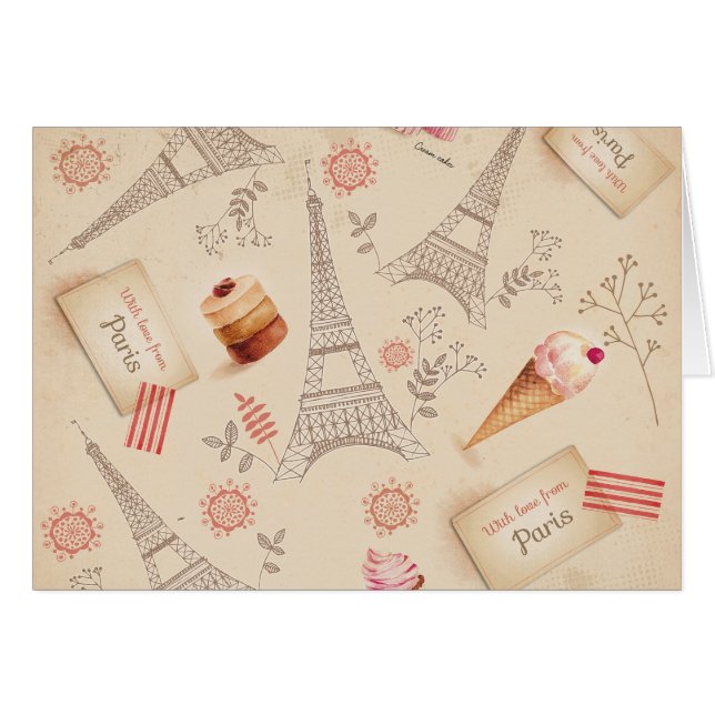 Vintage Paris Sweets (Front Horizontal)