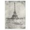 Vintage Paris Tissue or Decoupage Paper