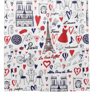Vintage Paris: Travel Line Pattern