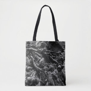 Vintage Paris triumphal arch marseillaise rude Tote Bag