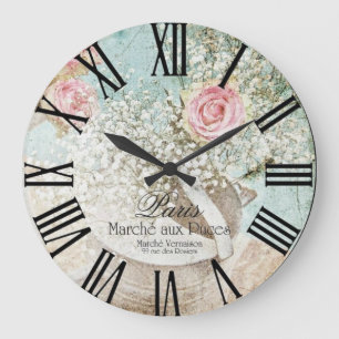 Vintage Paris Wall Clock