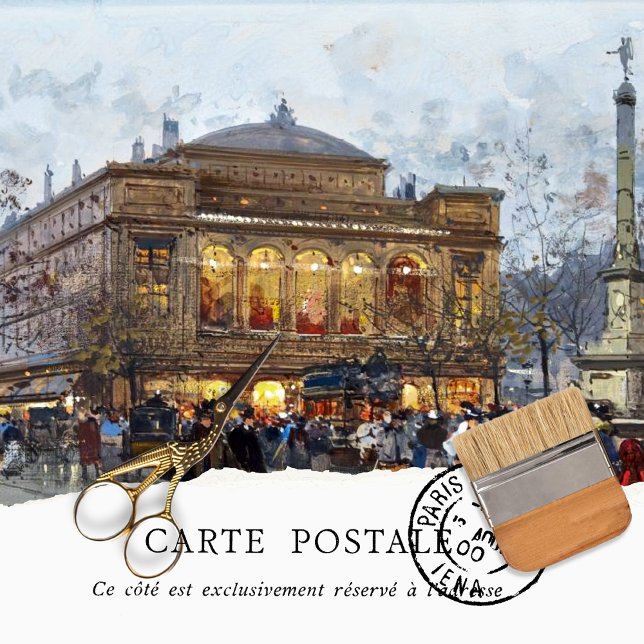 Vintage Paris Women Tissue Paper (Creator Uploaded)