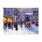 Vintage Parisian Scene Christmas 