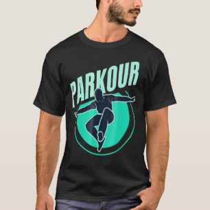 Vintage Parkour  Cool Parkour Free Running Tee