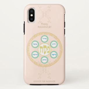 Vintage Passover Seder Kosher Pesach Case-Mate iPhone Case