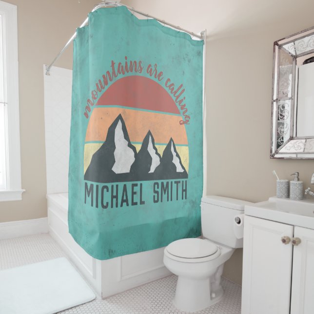Vintage pastels mountains are calling monogram (In Situ)