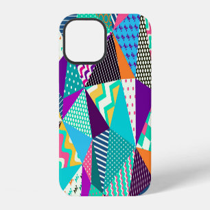 Vintage Patchwork Decorative Pattern Design iPhone 12 Case