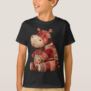 Vintage Patchwork Hip Cute Boho Nursery  T-Shirt