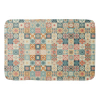 Vintage, patchwork quilted look