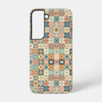 Vintage, patchwork quilted look
