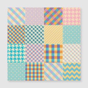 Vintage Patchwork: Textile Seamless Background