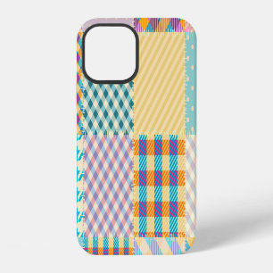 Vintage Patchwork: Textile Seamless Background iPhone 12 Case