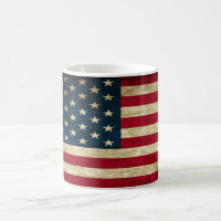 Vintage Patriotic American Flag