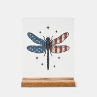 Vintage Patriotic Dragonfly Vector Shirt Design_1